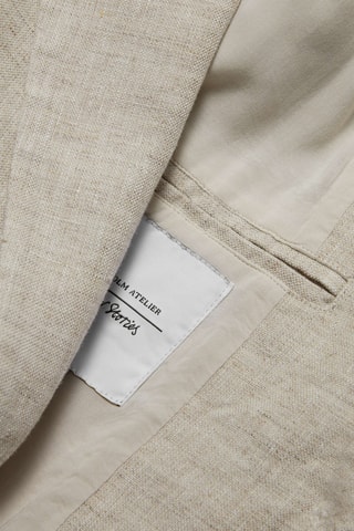 Blazer in lino - Beige