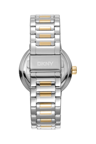 Stalen Quartz Horloge - Zilverkleurig en Goudkleurig