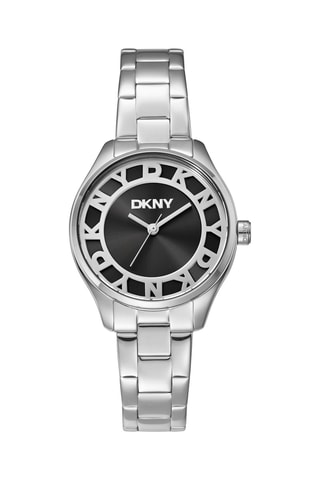 Stalen Quartz Horloge - Zilverkleurig en Zwart