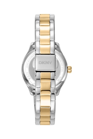 Stalen Quartz Horloge - Zilverkleurig en Goudkleurig