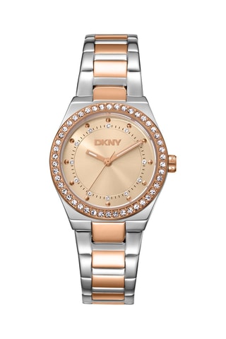 Quartz Horloge - Zilverkleurig en Goudkleurig