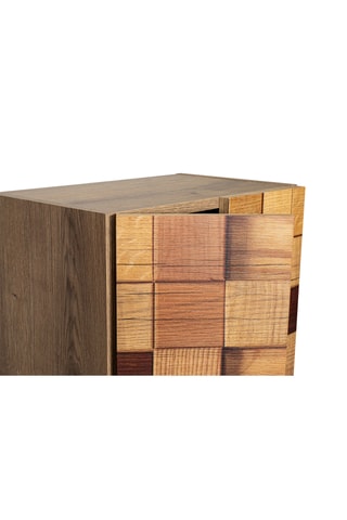 Meuble de rangement 2 portes Kofin - 51 x 140 x 32 cm