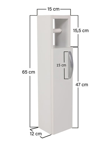Meuble de salle d'eau Star  - 15 x 65 x 12 cm