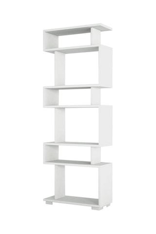 Bibliothèque - Blanc - 60 x 165 x 19,5 cm