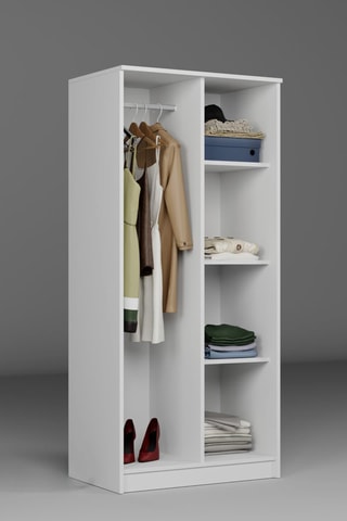 Armoire 2 portes Kardelen 1600 - 80 x 180 x 51,8 cm