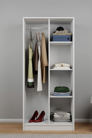 Armoire 2 portes Kardelen 1600 - 80 x 180 x 51,8 cm