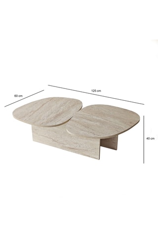 Table basse - 125 x 60 x 40 cm