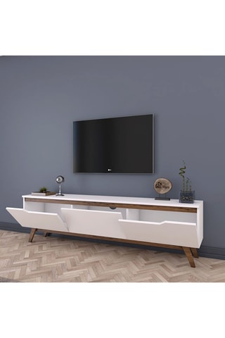 Meuble TV 3 abattants - 48,6 x 180 x 35 cm