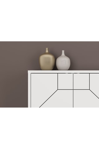 Buffet - 6 portes - 183,8 x 77,4 x 35 cm