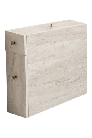 Meuble de salle de bain 2 tiroirs et 1 abattant Calencia - 20 x 55 x 60 cm