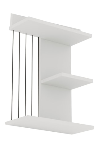Etagère murale 3 niveaux Blanc - 40 x 60 x 19 cm