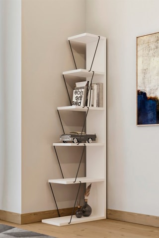 Bibliothèque - Blanc - 50 x 150 x 22 cm