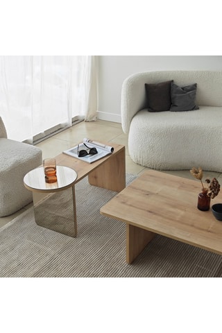 Table basse Luna 2 - 105 x 82 x 40 cm