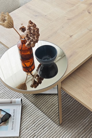 Table basse Luna 2 - 105 x 82 x 40 cm