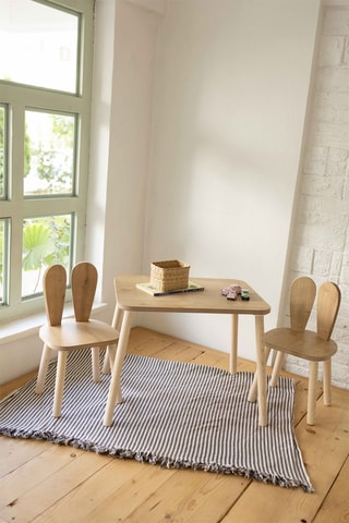 Ensemble table et chaises enfant Bunny - 3 pièces