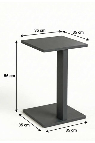 Table d'appoint - 56 x 35 x 35 cm