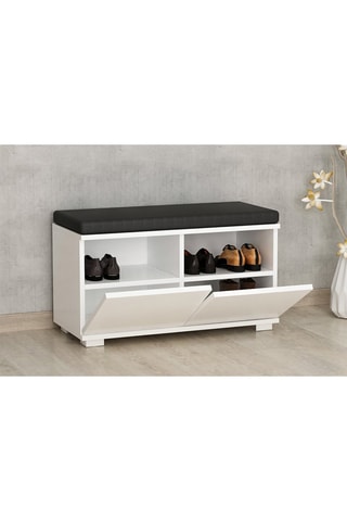 Meuble à chaussures Drago - 80 x 42 x 35 cm