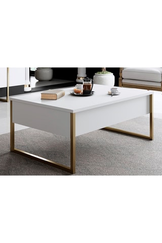 Table basse Luxe - 90 x 60 x 40 cm