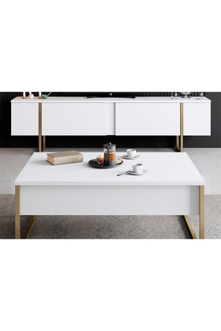Table basse Luxe - 90 x 60 x 40 cm