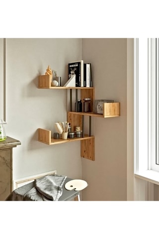 Etagère murale 3 niveaux - 60 x 60 x 109,4 cm