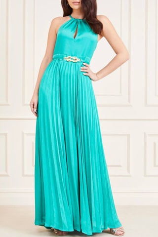 Robe longue Mina - Turquoise - Guess By Marciano