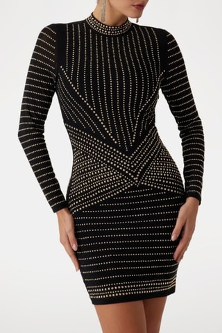 Robe fourreau Kristal - Noir - Guess By Marciano