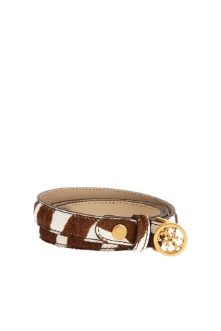 Ceinture en cuir Sestri - Marron foncé - Guess