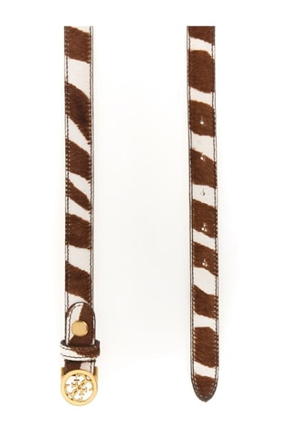 Ceinture en cuir Sestri - Marron foncé - Guess