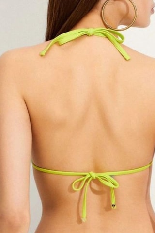 Haut de maillot coques - Vert clair et blanc - Guess