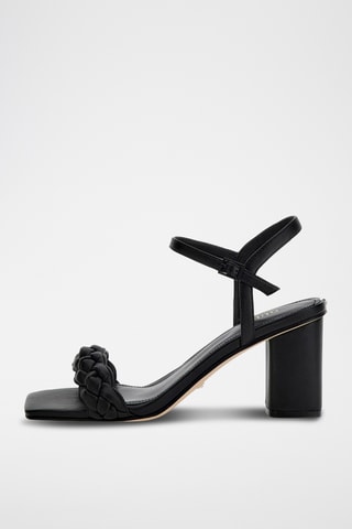 Sandales à talons en cuir Cadhna - Noir - Guess