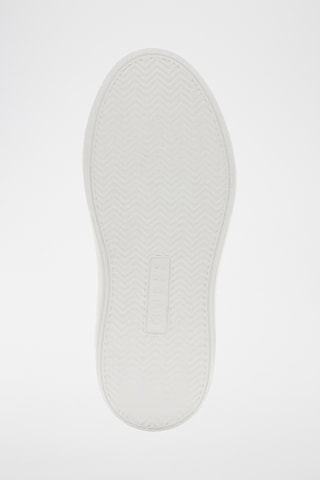 Baskets plateformes en cuir Amera - Blanc - Guess