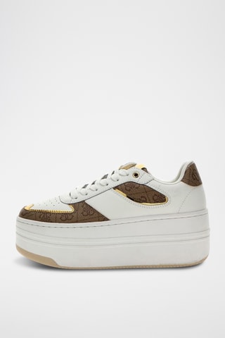 Baskets plateformes Lulli - Blanc - Guess