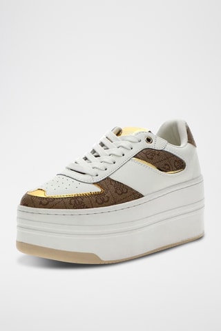 Baskets plateformes Lulli - Blanc - Guess