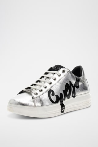 Baskets Vibo - Argenté et noir - Guess