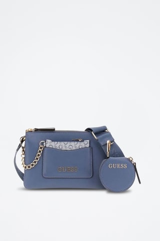 Mala a tiracolo Demetria - Azul-claro - Guess