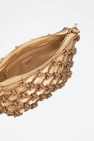 Sac porté épaule Zalina - Doré - Guess