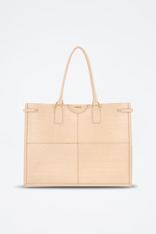 Cabas en cuir Isa - Beige - Guess