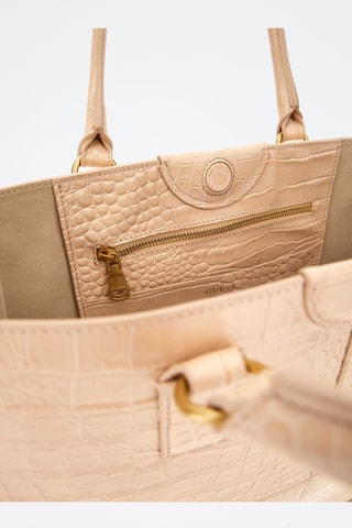 Cabas en cuir Isa - Beige - Guess