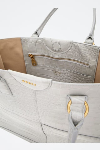 Cabas en cuir Isa - Beige - Guess