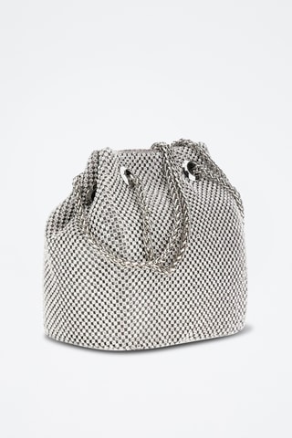 Sac seau Lua - Argenté - Guess