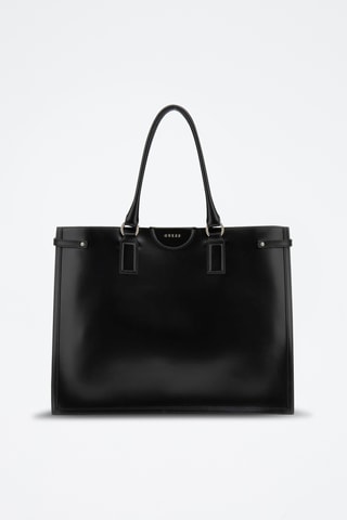 Cabas en cuir Isa - Noir - Guess