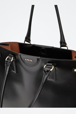 Cabas en cuir Isa - Noir - Guess