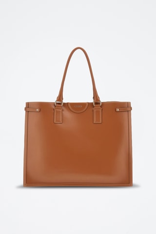 Cabas en cuir Isa - Camel - Guess