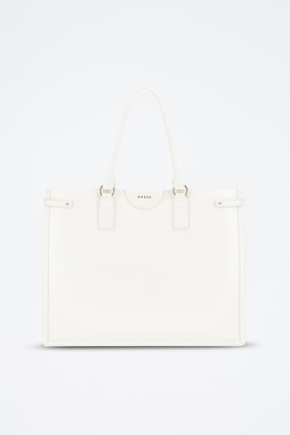 Cabas en cuir Isa - Blanc - Guess