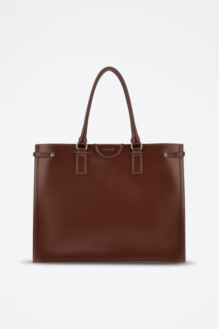 Cabas en cuir Isa - Marron - Guess