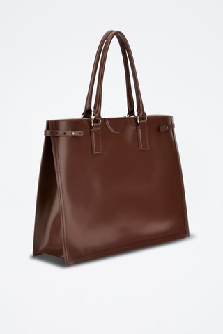 Cabas en cuir Isa - Marron - Guess