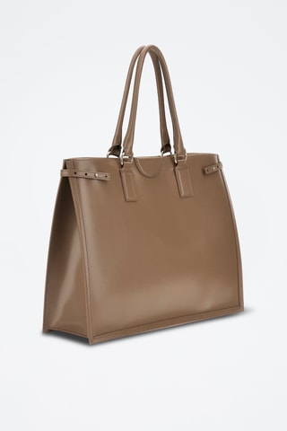 Cabas en cuir Isa - Taupe - Guess