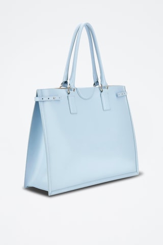 Cabas en cuir Isa - Ciel - Guess