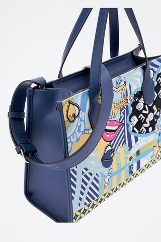 Mala de ombro Silvana - Azul - Guess