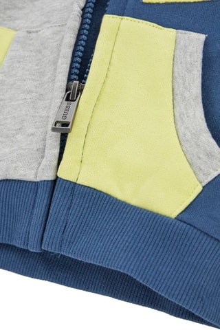 Sweat à capuche et pantalon - Bleu pétrole et gris - Guess